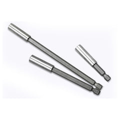 3 in 1 1/4 Electric Batch Head High Magnetism Connecting Rod Pistol Drill Extension Rod Sleeve Fast Turning Joint, Length: 60/100/150mm, 60/100/150mm Joint