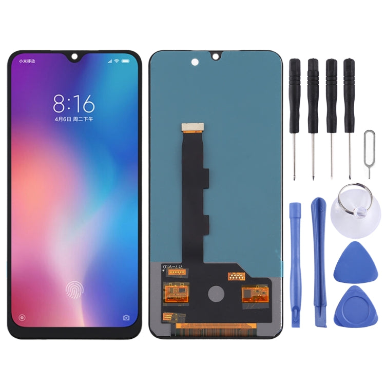 TFT Material LCD Screen and Digitizer Full Assembly (Not Supporting Fingerprint Identification) for Xiaomi Mi 9 SE, For Xiaomi Mi 9 SE(TFT Material)