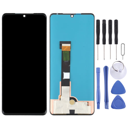 LCD Screen and Digitizer Full Assembly for LG Velvet LM-G900N LM-G900EM, For LG Velvet