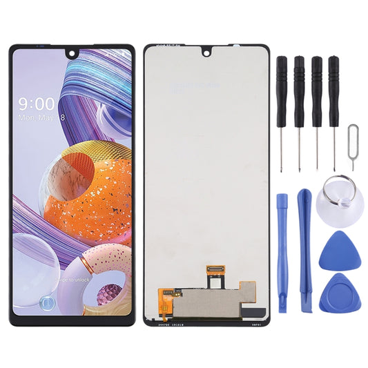 LCD Screen and Digitizer Full Assembly for LG Stylo 6 LMQ730TM LM-Q730TM, For LG Stylo 6