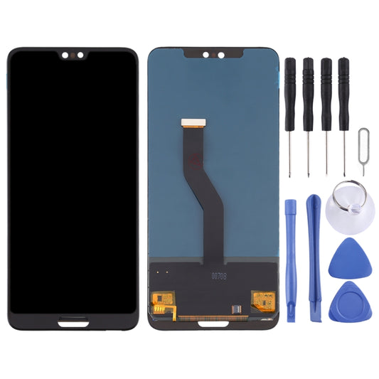 TFT Material LCD Screen and Digitizer Full Assembly for Huawei P20 Pro, For Huawei P20 Pro(TFT Material)