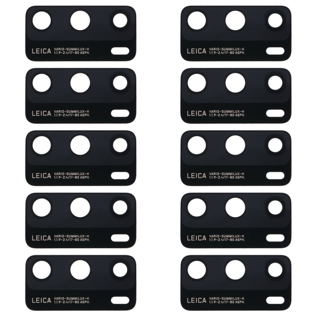 For Huawei P40 10pcs Back Camera Lens