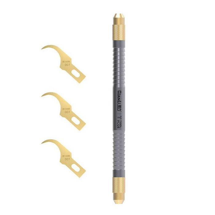 QIANLI 007 Multifunctioal CPU IC Glue Remover Knife Thin Blade Motherboard BGA Chip Glue Cleaning Knife, QIANLI 007