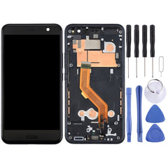 LCD Screen and Digitizer Full Assembly with Frame for HTC U11, For U11 (Red), For U11, For U11 (Dark Blue), For U11 (Blue)