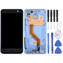 LCD Screen and Digitizer Full Assembly with Frame for HTC U11, For U11 (Red), For U11, For U11 (Dark Blue), For U11 (Blue)