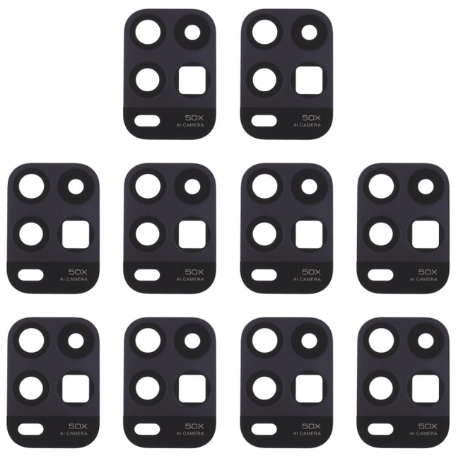 10 PCS Back Camera Lens for Xiaomi Mi 10 Youth 5G