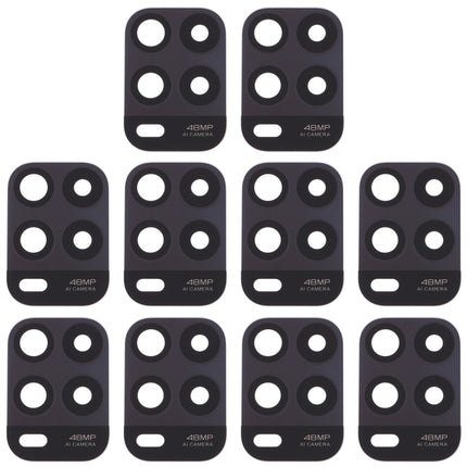10 piezas de lente de cámara trasera para Xiaomi Mi 10 Lite 5G, para Xiaomi Mi 10 Lite 5G