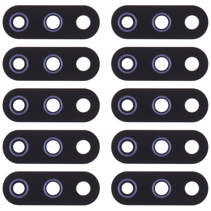 10 PCS Back Camera Lens for Nokia 3.1 Plus / TA-1118, For Nokia 3.1 Plus