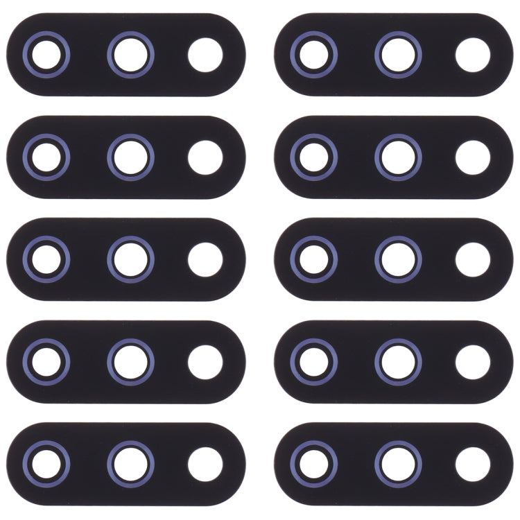 10 PCS Back Camera Lens for Nokia 3.1 Plus / TA-1118, For Nokia 3.1 Plus