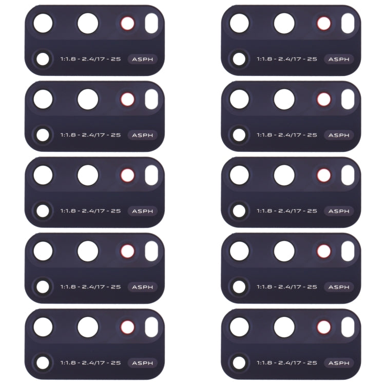 For Vivo V19 10pcs Back Camera Lens, For Vivo V19