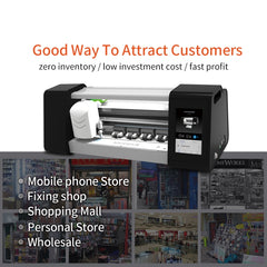 Intelligent Touch LCD Screen Flexible TPU Hydraulic Film Protector Cutter Machine, Intelligent Film Cutter