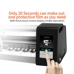 Intelligent Touch LCD Screen Flexible TPU Hydraulic Film Protector Cutter Machine, Intelligent Film Cutter