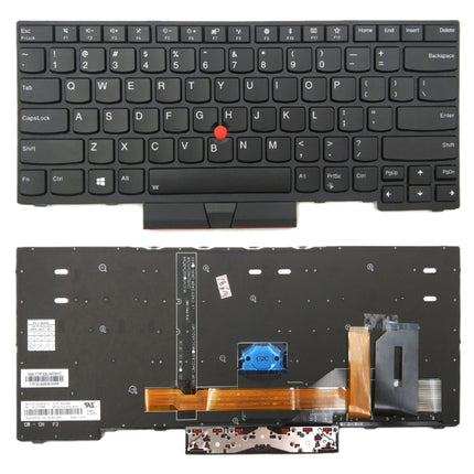 US Backlight keyboard for Lenovo ThinkPad E480 L480 L380 Yoga T480s, For ThinkPad E480(US)