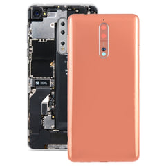 Battery Back Cover with Camera Lens & Side Keys for Nokia 8, For Nokia 8, Nokia 8