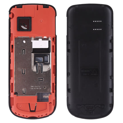 Full Housing Cover (Front Cover + Middle Frame Bezel + Battery Back Cover + Keyboard) for Nokia 1202, For Nokia 1202