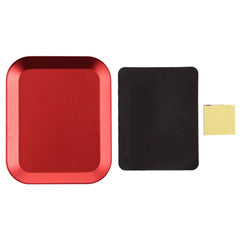 Aluminium Alloy Screw Tray Phone Repair Tool, Screw Tray (Red), Screw Tray