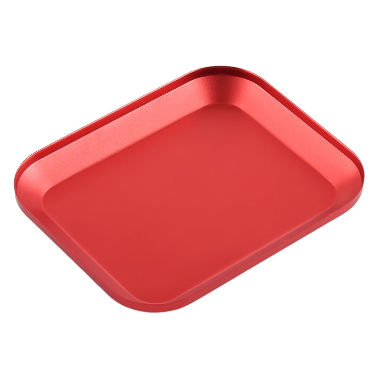 Aluminium Alloy Screw Tray Phone Repair Tool, Screw Tray (Red), Screw Tray