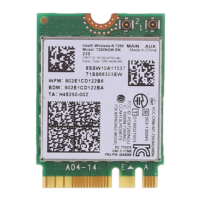 Wireless Network Card 7260NGW 7260BN for Lenovo 2014 X1 T440 L540 X240, 7260NGW