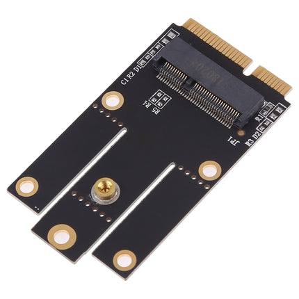 Adaptador convertidor M.2 NGFF Key A a Mini PCI-E PCI Express para Intel 9260 8265 7260 AC NGFF Wifi Bluetooth Tarjeta inalámbrica, M.2