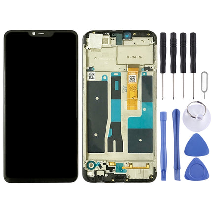 LCD Screen and Digitizer Full Assembly with Frame for OPPO A5 / A3s (High Version), For OPPO A5 ((High Version) )
