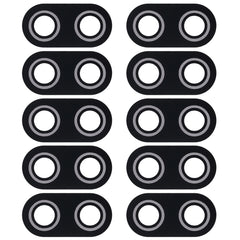 10 PCS Back Camera Lens Cover for Asus ZenFone Max Plus(M1) X018DC Pegasus 4s ZB570TL 5.7 inch (Black), For ZenFone 3 Deluxe ZS570KL
