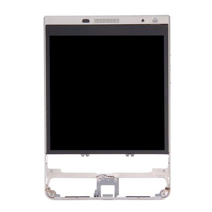 LCD Screen and Digitizer Full Assembly with Frame for BlackBerry Passport Silver Edition, For Passport Silver Edition