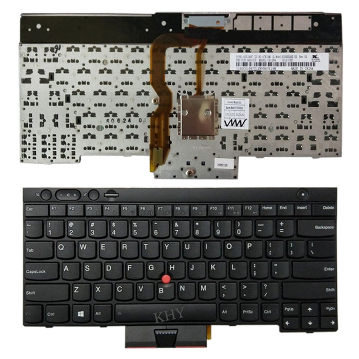 US Version English Laptop Keyboard with Pointing Sticks for Lenovo IBM Thinkpad L430 / T430 / T430i / T430S, Teclado 04X1315 / 04X1201 / 04X1277 / 0C01997, For Thinkpad L430 (US)
