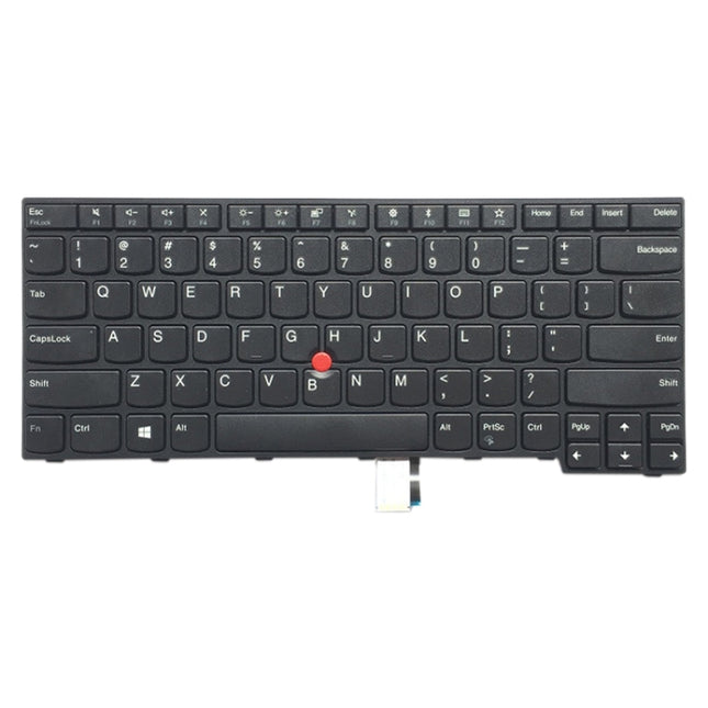 US Version English Laptop Keyboard with Pointing Sticks for Lenovo IBM Thinkpad E470 / E470C / E475, Teclado 01AX080 / 01AX040 / 01AX000 / SN20K93235, For Thinkpad E470 (US)