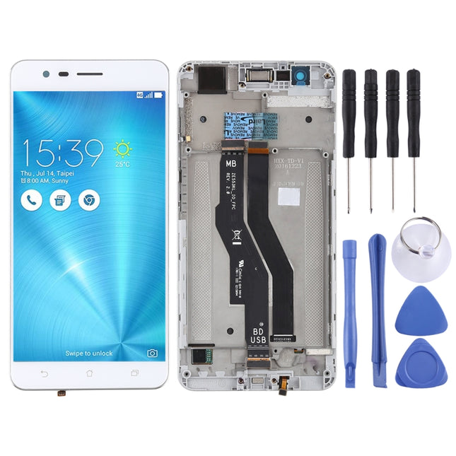 LCD Screen and Digitizer Full Assembly with Frame for Asus Zenfone 3 Zoom ZE553KL