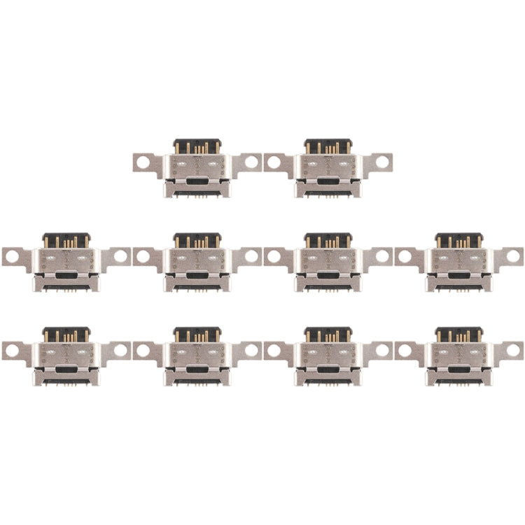 10 PCS Charging Port Connector for Nokia 7, For Nokia 7