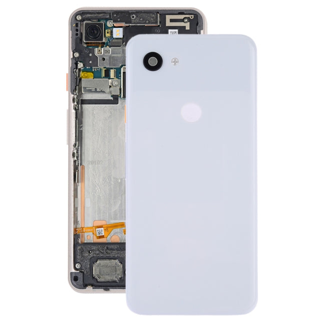 Battery Back Cover with Camera Lens & Side Keys for Google Pixel 3a, For Google Pixel 3a, Google Pixel 3a (Light Purple)