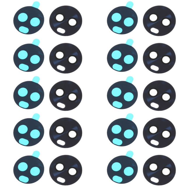 10 PCS Back Camera Lens for Motorola Moto G6 Play, For Moto G6 Play