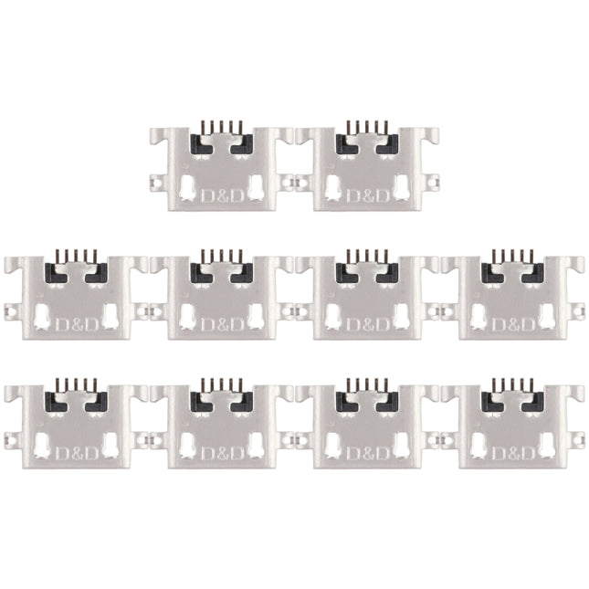 10 PCS Charging Port Connector for Xiaomi Redmi Note 3 / Redmi 6 / Redmi 6A, For Redmi Note 3