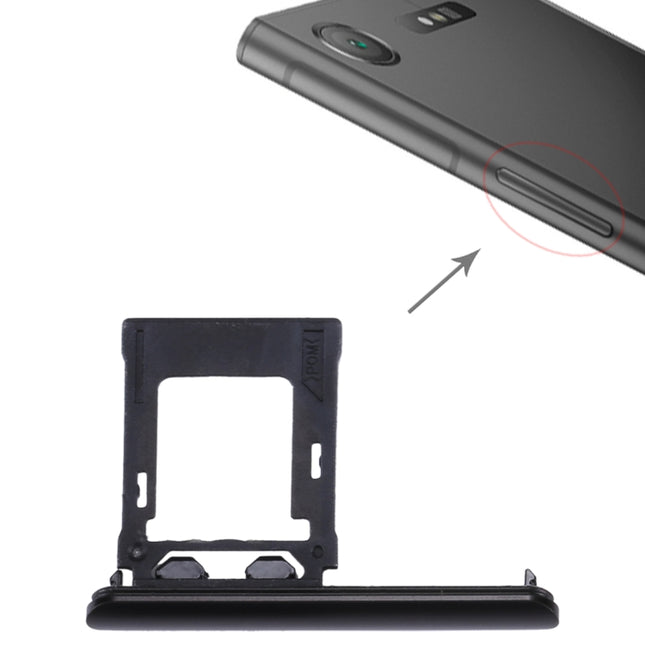 SIM / Micro SD Card Tray, Double Tray for Sony Xperia XZ1, For Xperia XZ1 (SIM / Micro SD Card), For XZ1 (SIM / Micro SD Card)
