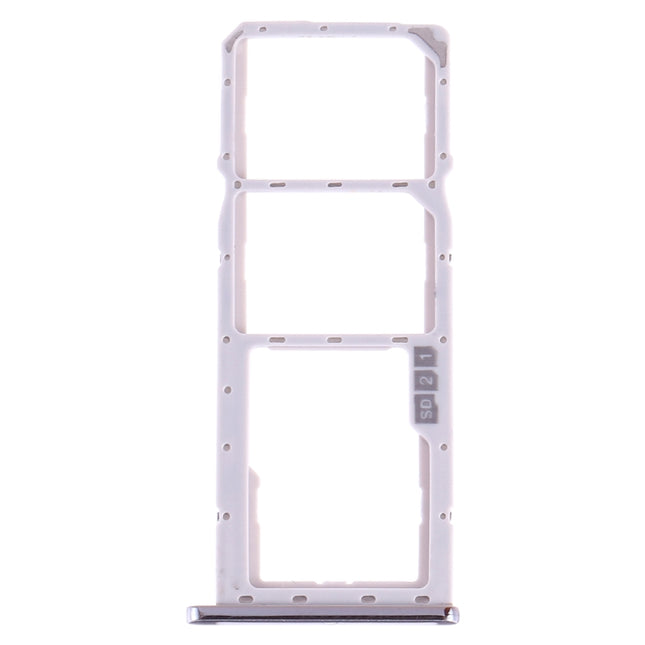 SIM Card Tray + SIM Card Tray + Micro SD Card Tray for Asus ZenFone Max Pro (M2) ZB631KL, For Asus ZB631KL