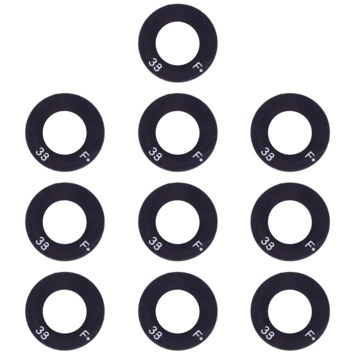 For OPPO A83 10pcs Back Camera Lens, For OPPO A83