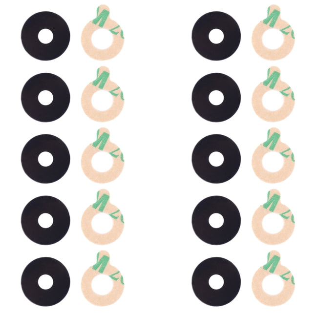 10 piezas de lente de cámara trasera para Meizu M6