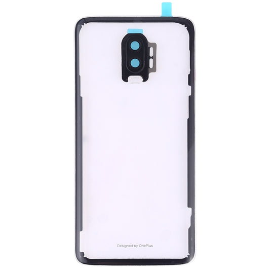 For OnePlus 6T Battery Back Cover with Camera Lens, For OnePlus 6T