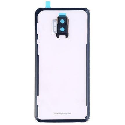 For OnePlus 6T Battery Back Cover with Camera Lens, For OnePlus 6T