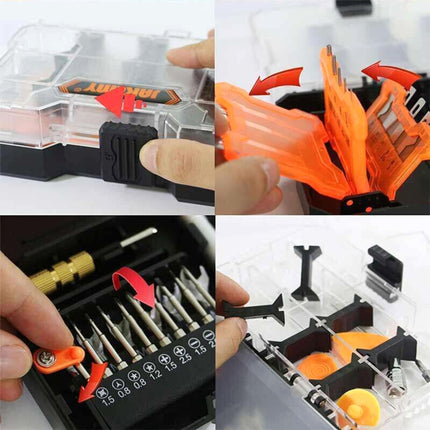 JAKEMY JM-8158 34 in 1 Multipurpose Screwdriver Set Hardware Repair Tool, JM-8158