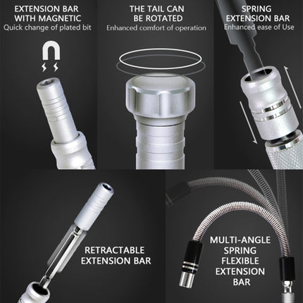 JAKEMY JM-8166 61 in 1 Screwdriver kits Repair Hand Tools Kit, JM-8166