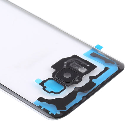For Samsung Galaxy S8 + / G955 G955F G955FD G955U G955A G955P G955T G955V G955R4 G955W G9550 Transparent Battery Back Cover with Camera Lens Cover , For Galaxy S8 +