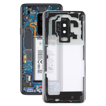 For Samsung Galaxy S9+ / G965F G965F/DS G965U G965W G9650 Transparent Battery Back Cover with Camera Lens Cover , For Galaxy S9+