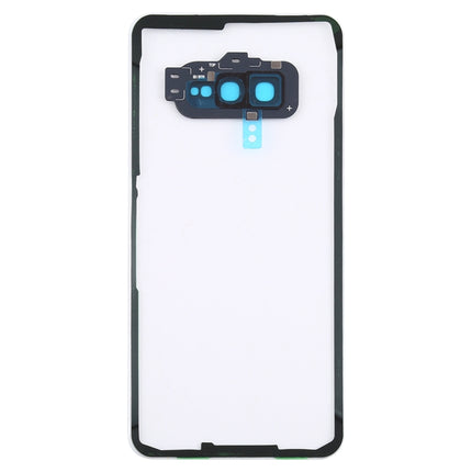 For Samsung Galaxy S10e / G970F/DS G970U G970W SM-G9700 Transparent Battery Back Cover with Camera Lens Frame, For Galaxy S10e