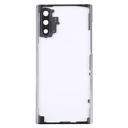 For Samsung Galaxy Note 10 N970 N9700 Transparent Battery Back Cover with Camera Lens Cover , For Galaxy Note 10