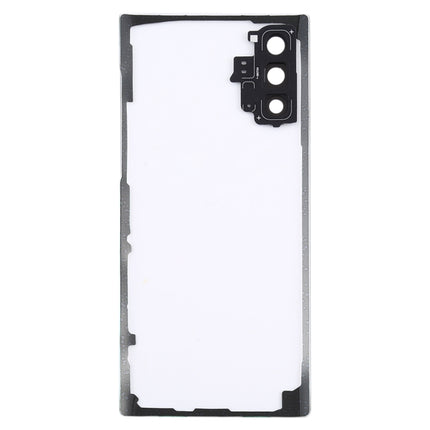For Samsung Galaxy Note 10 N970 N9700 Transparent Battery Back Cover with Camera Lens Cover , For Galaxy Note 10