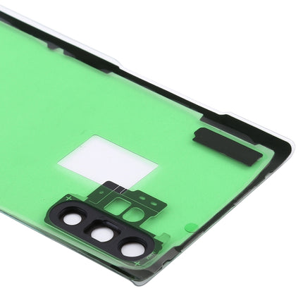 For Samsung Galaxy Note 10+ N975 N9750 Transparent Battery Back Cover with Camera Lens Cover , For Galaxy Note 10+