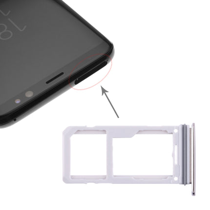 For Galaxy S8 / S8+ 2 SIM Card Tray / Micro SD Card Tray, For Galaxy S8 / S8+, For Samsung Galaxy S8 (Double), For Samsung Galaxy S8(Double), For Galaxy S8 / S8+(Double  SIM)