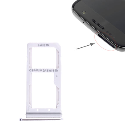 For Galaxy S7 2 SIM Card Tray / Micro SD Card Tray, For Galaxy S7, For Samsung Galaxy S7