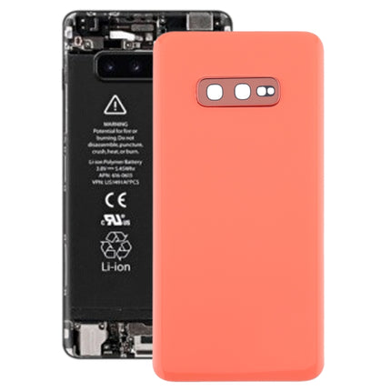 For Galaxy S10e Battery Back Cover with Camera Lens , For Samsung Galaxy S10e（Lens）, For Galaxy S10e（with Lens）, For Galaxy S10e（with Lens）(Yellow), For Samsung Galaxy S10e(with Lens)